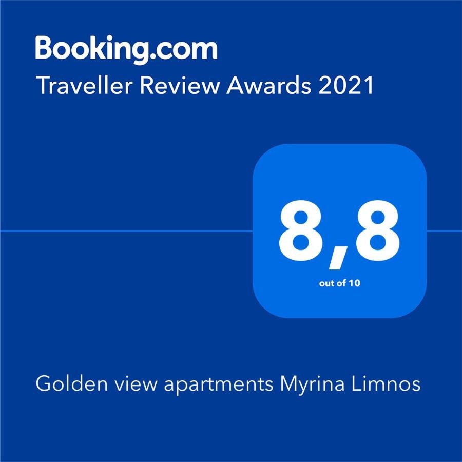 Golden View Apartments Myrina Limnos Екстериор снимка